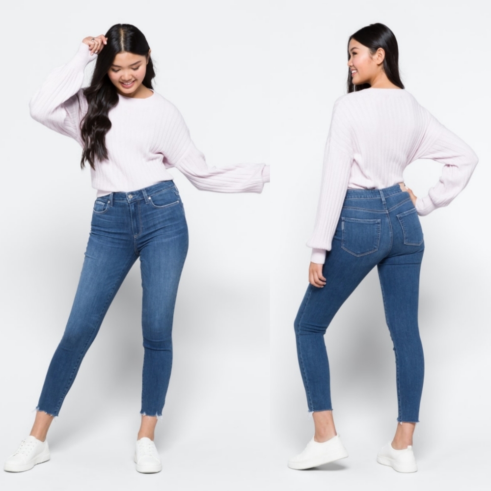 PAIGE Blue Skinny Jeans